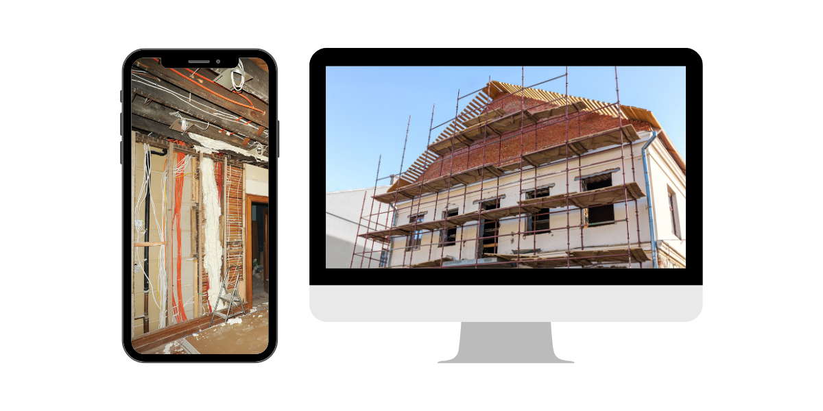Beispielbilder von Hausbau