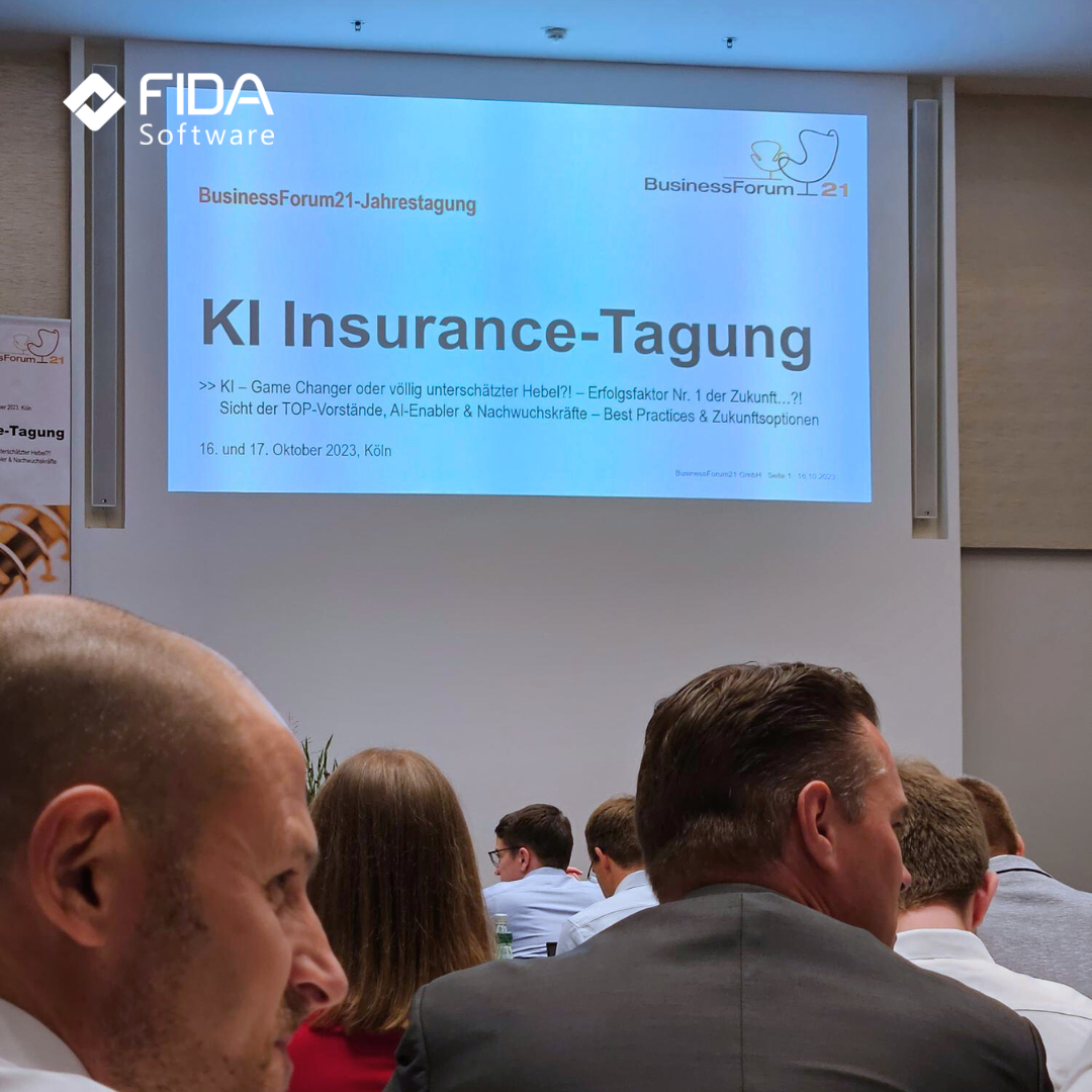FIDA auf der KI Insurance Tagung 2023 in Köln
