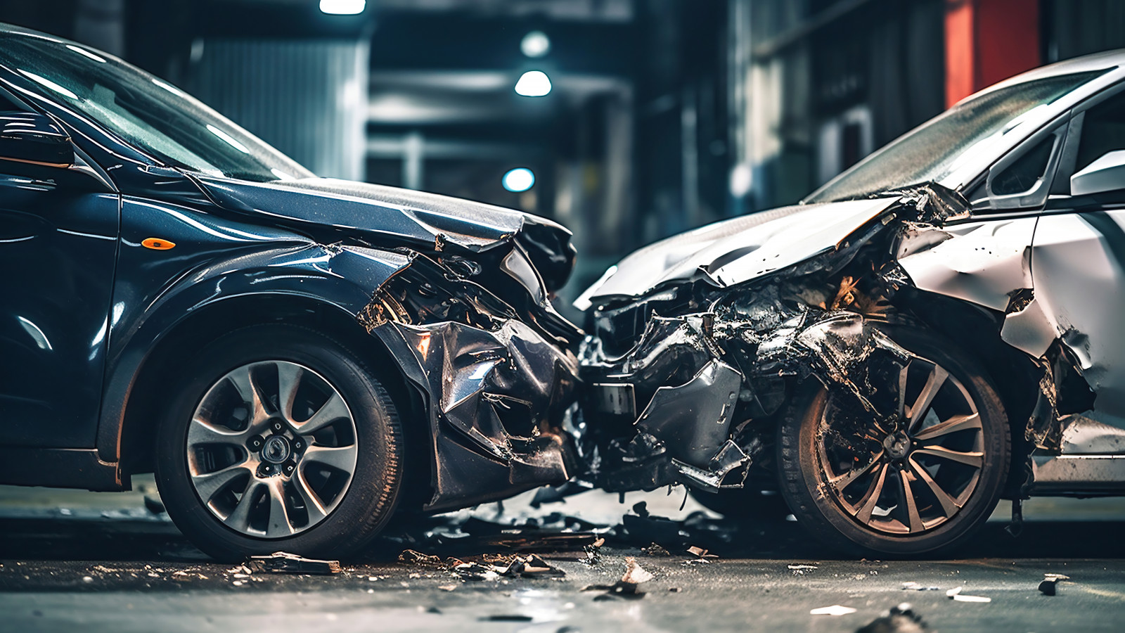 KI generiertees Bild eines Unfalls
