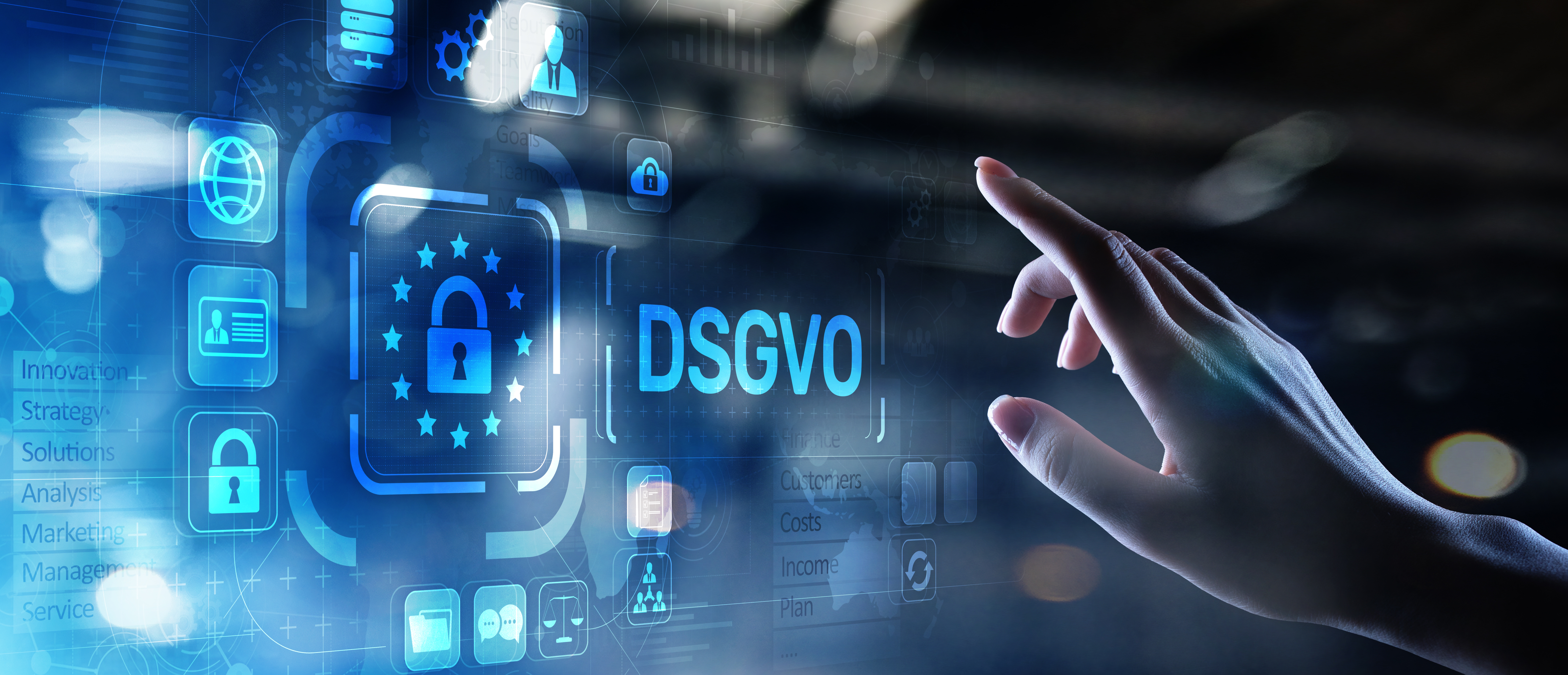 Dsgvo Schriftzug