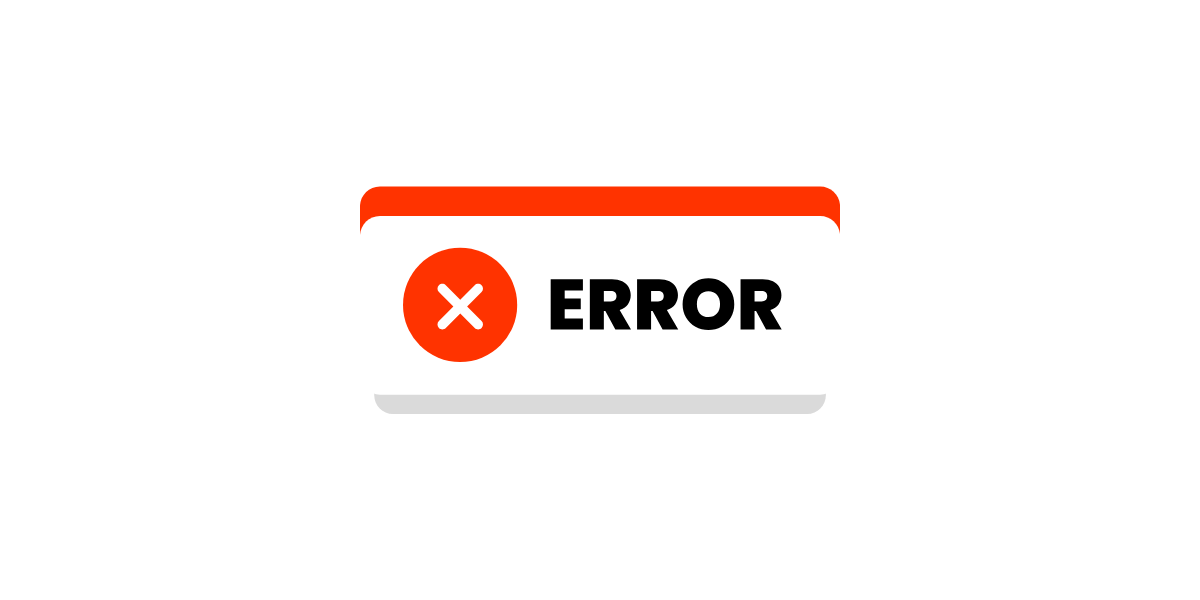 Error grafik