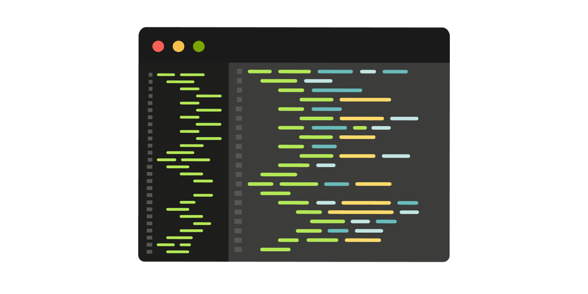 Grafik von Software Code
