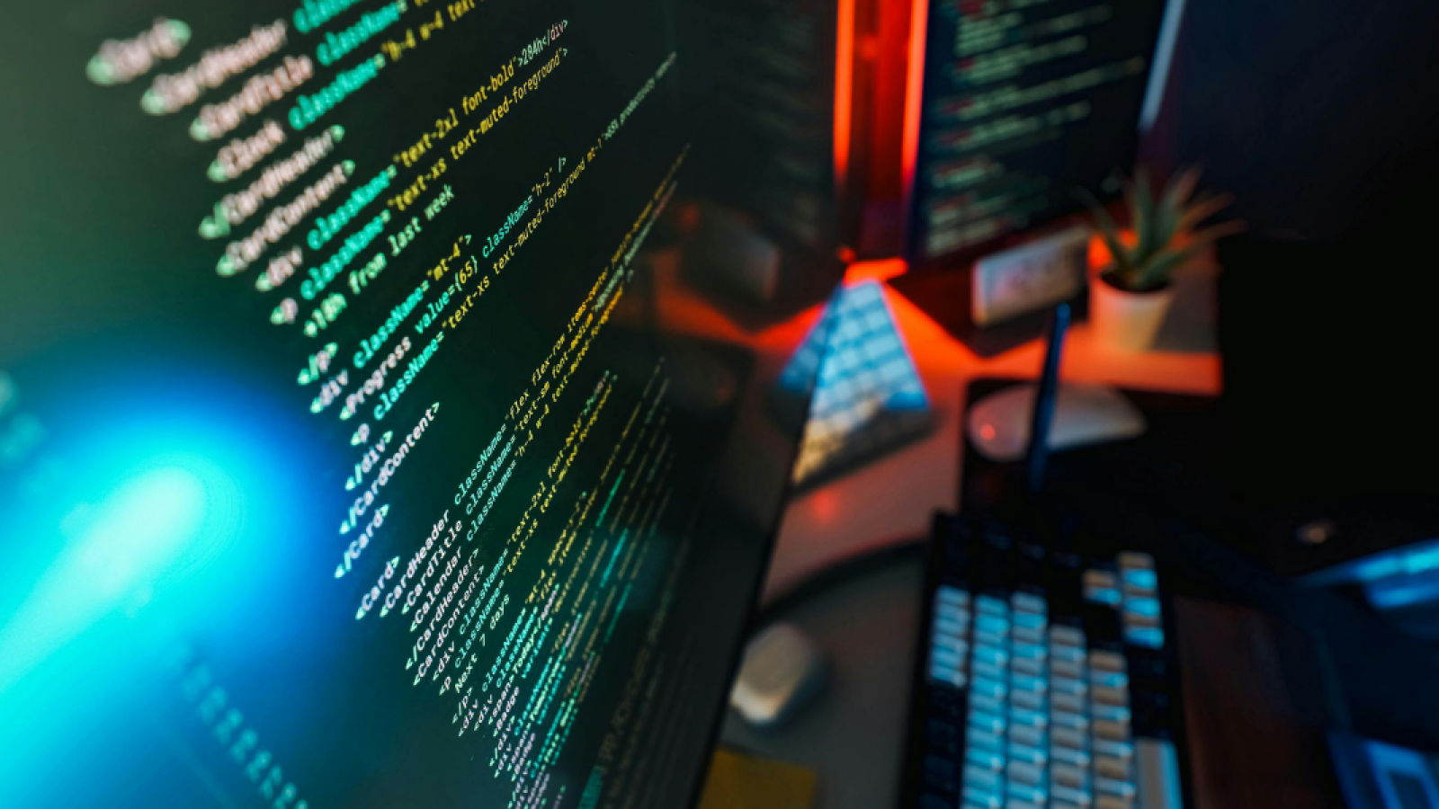 PC Monitor mit Quellcode