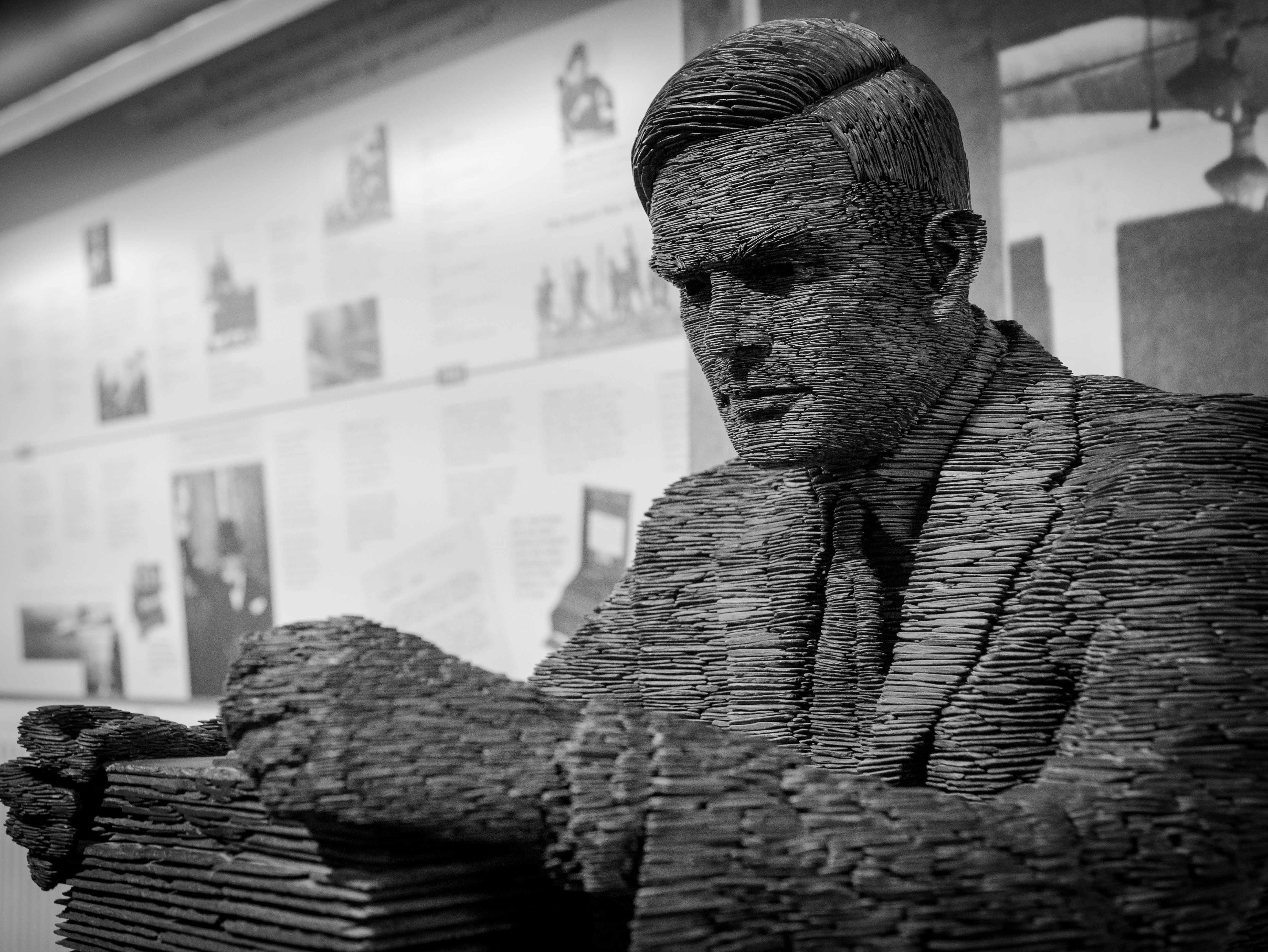 Statue von Alan Turing