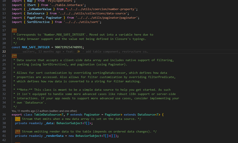 Beispiel für kommentierten Code