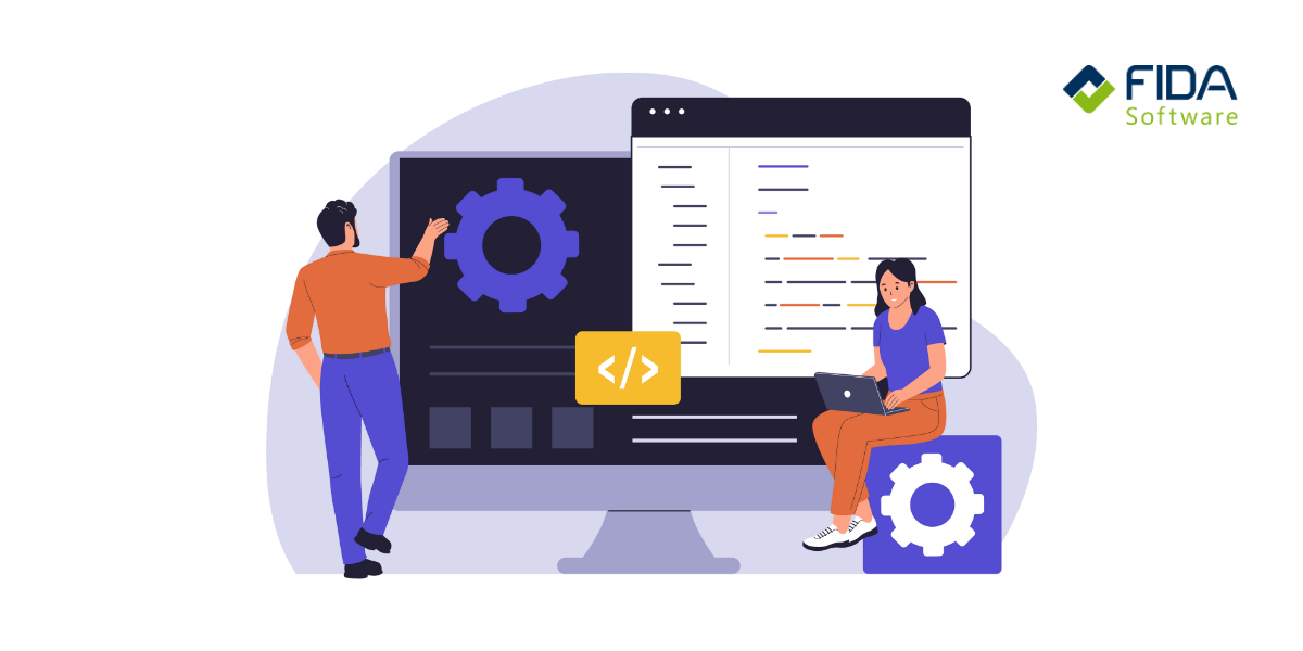 Grafik zur Softwareentwicklung