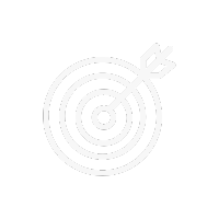 Icon eines Pfeils auf einer Zielscheibe