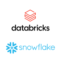Snowflake und Data Bricks Logo