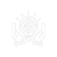 Icon mit 2 Händen und einer Glühbirne