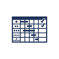 Icon eines Stundenplans