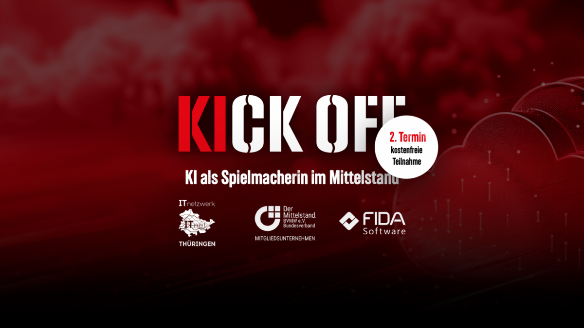 Event: KICK OFF Volume 2 - KI als Spielmacherin im Mittelstand | FIDA ...